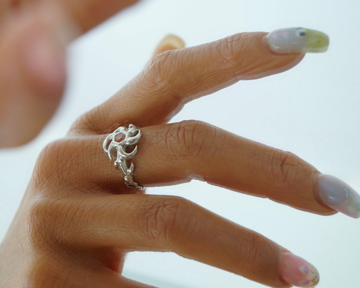 One-of-a-kind sculptural Sunnie Ring